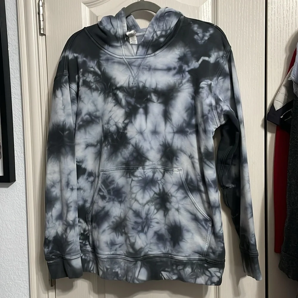 Lululemon All Yours Hoodie Earth Tie Dye Stone Athleisure Lounge Jacket - Picture 2 of 6